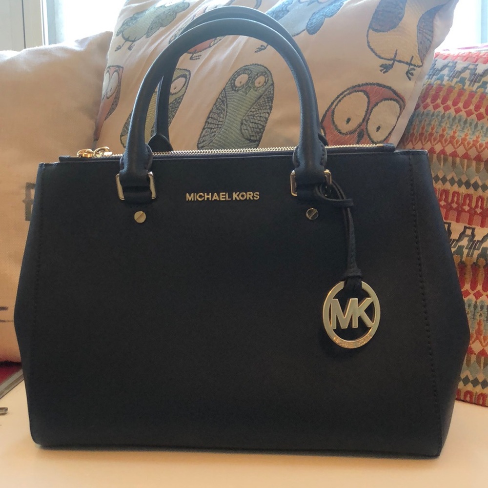 Michael Kors Blue Handbag Satchel | LIKE NEW!